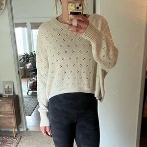 Kimchi Blue Cream Sweater